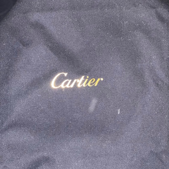 AUTHENTIC CARTIER LEATHER HANDBAG - Picture 6 of 8